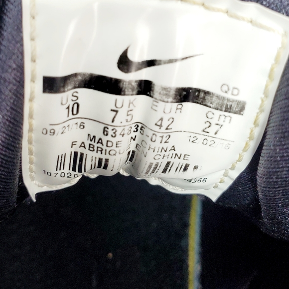 *SOLD* Nike Air Huarache Run,Black, Womens,Size 10 - Picture 2 of 12